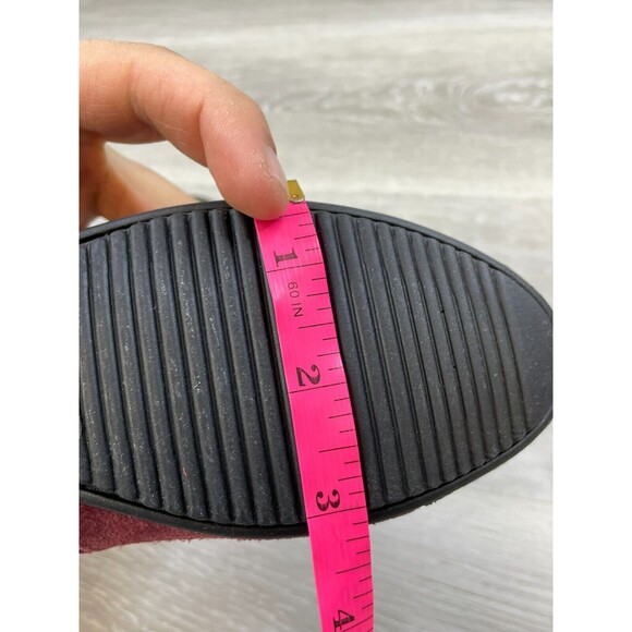 Josef Seibel Pippa 23 72923 Women's 6 Red Snake Embossed Cap Toe Moccasin Loafer - Picture 11 of 11